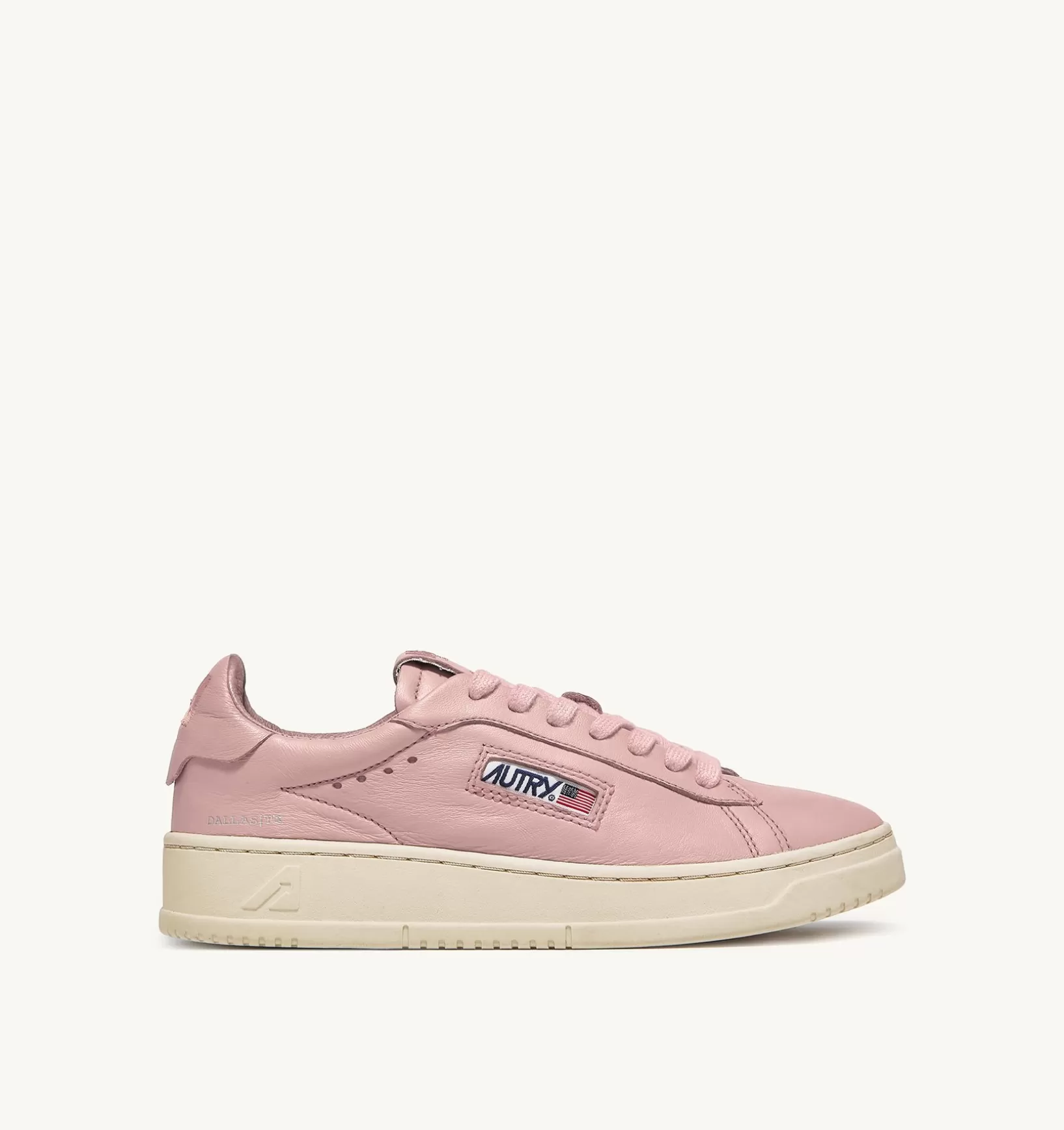 AUTRY Sneakers Dallas Low In Morbida Pelle Peach Di Capra^Donna Dallas