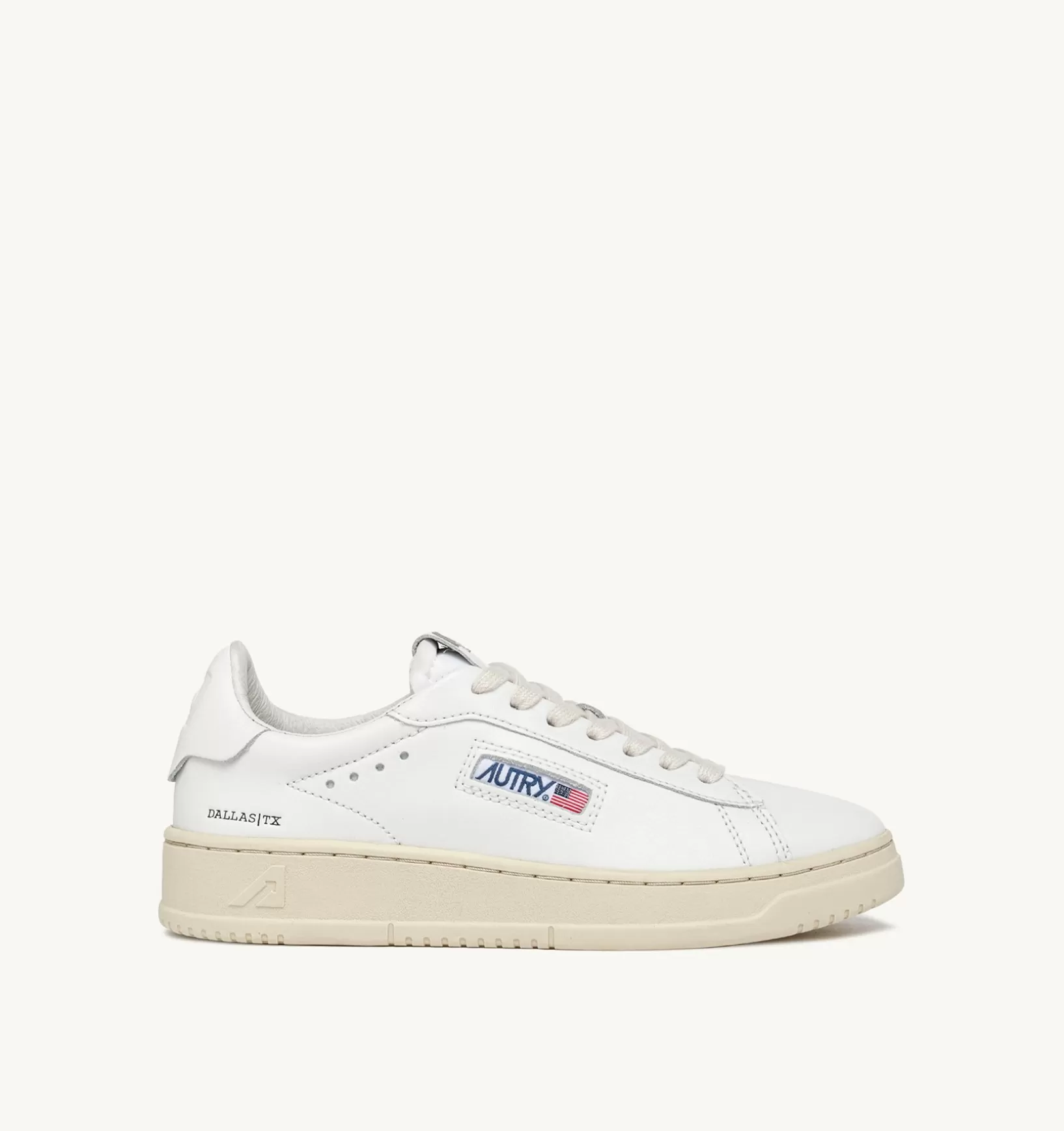 AUTRY Sneakers Dallas Low In Pelle Colore Bianco^Uomo Dallas