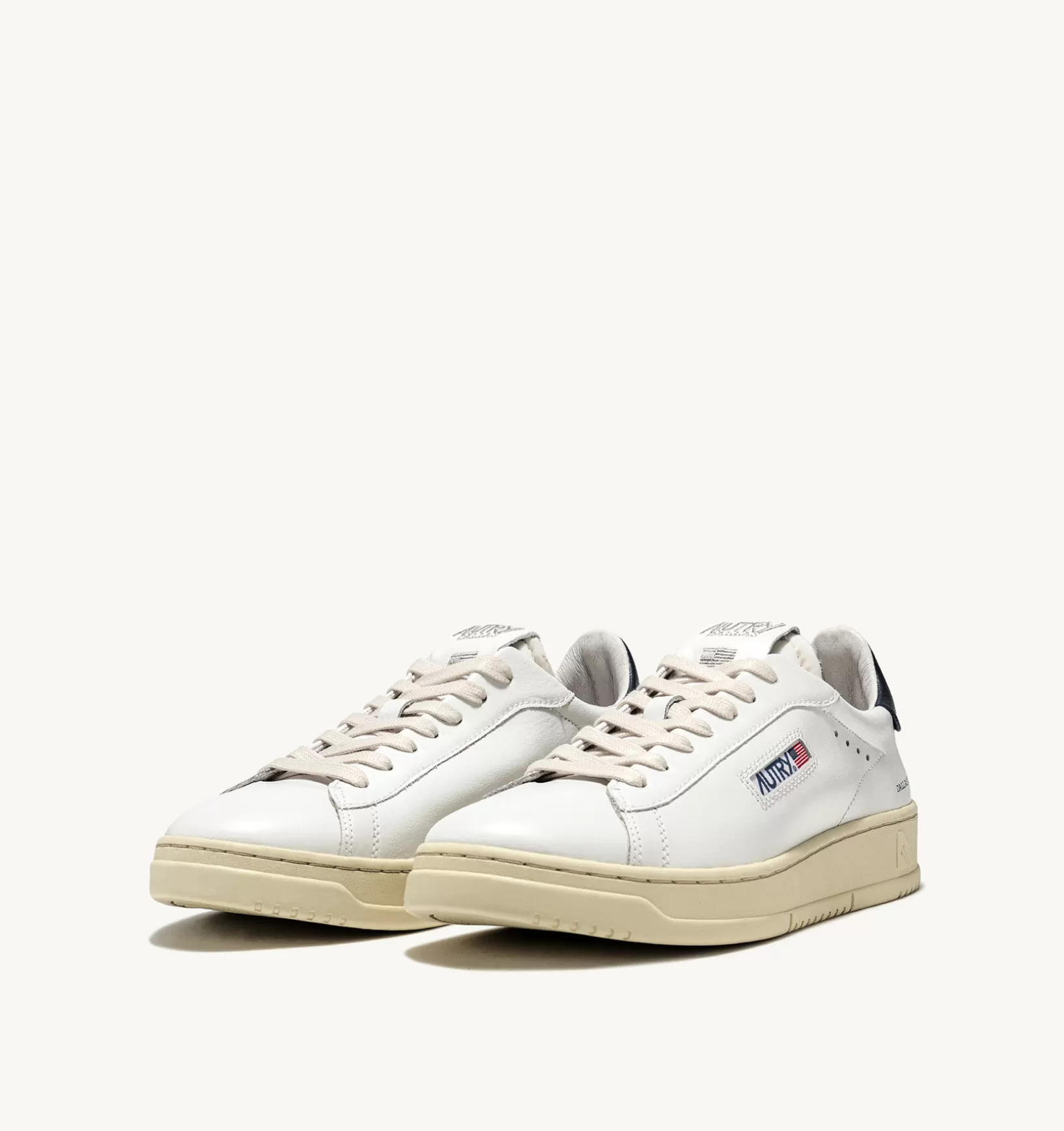 AUTRY Sneakers Dallas Low In Pelle Colore Bianco E Space^Donna Dallas