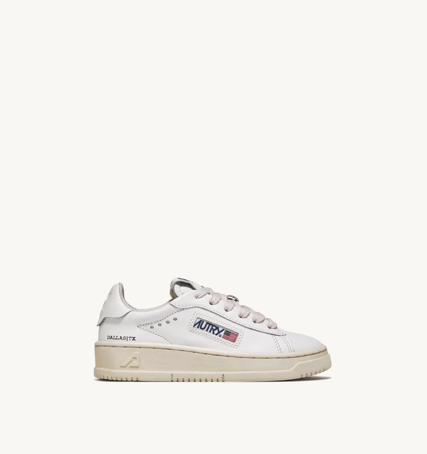 AUTRY Sneakers Dallas Low In Pelle Colore Bianco Per Bambini^Bambino Dallas