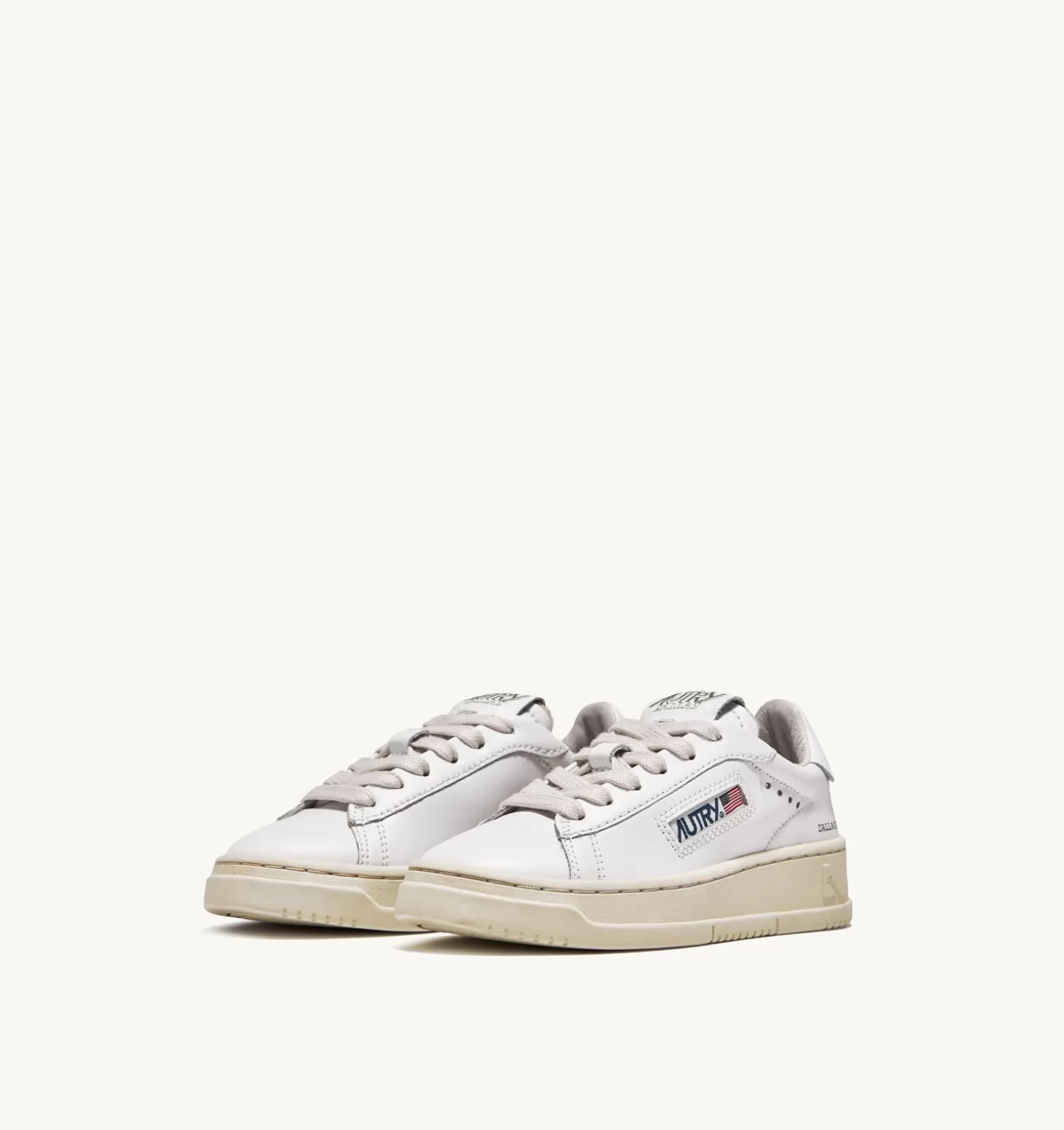AUTRY Sneakers Dallas Low In Pelle Colore Bianco Per Bambini^Bambino Dallas