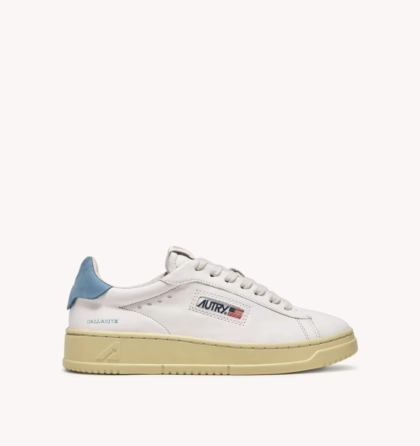 AUTRY Sneakers Dallas Low In Pelle Di Capra E Nabuk Colore Blu^Uomo Dallas