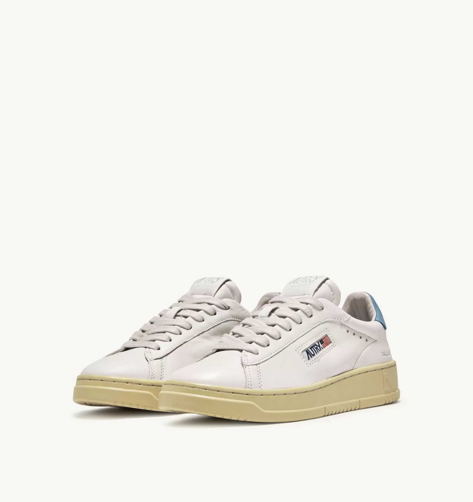 AUTRY Sneakers Dallas Low In Pelle Di Capra E Nabuk Colore Blu^Uomo Dallas