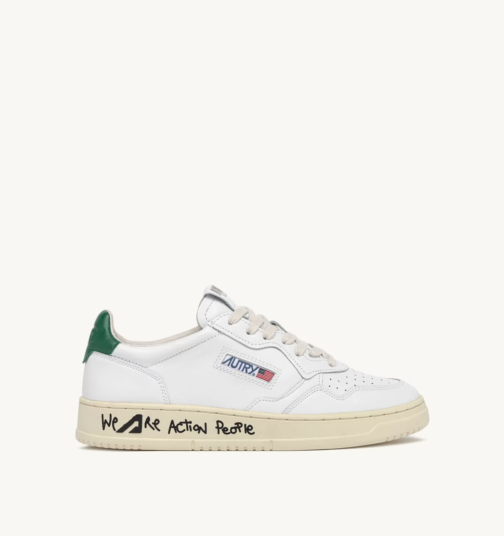 AUTRY Sneakers Medalist Low In Pelle Bianca E Amazon^Uomo Medalist