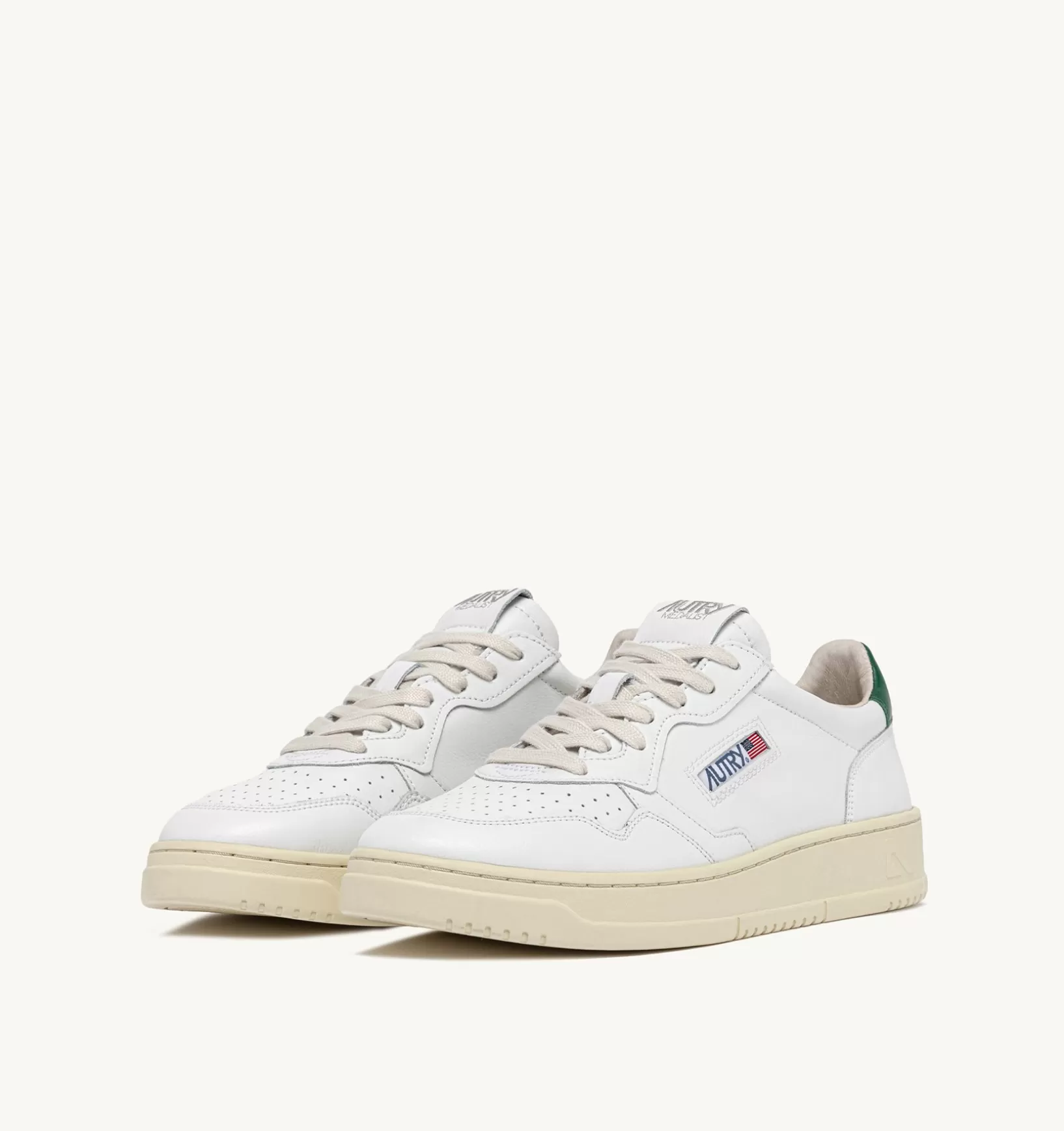 AUTRY Sneakers Medalist Low In Pelle Bianca E Amazon^Uomo Medalist
