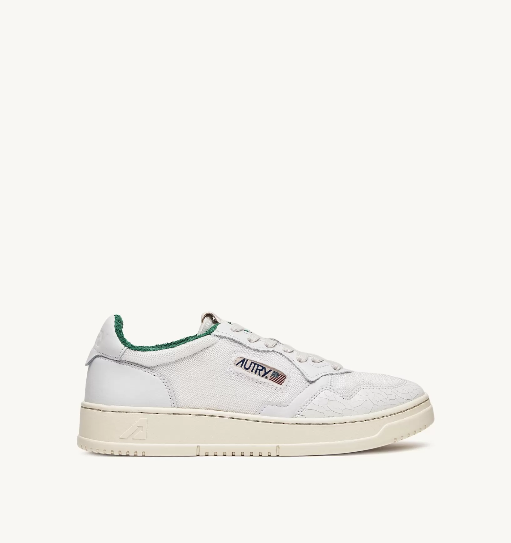 AUTRY Sneakers Medalist Low In Sponge Verde E Dragon Effect^Uomo Medalist