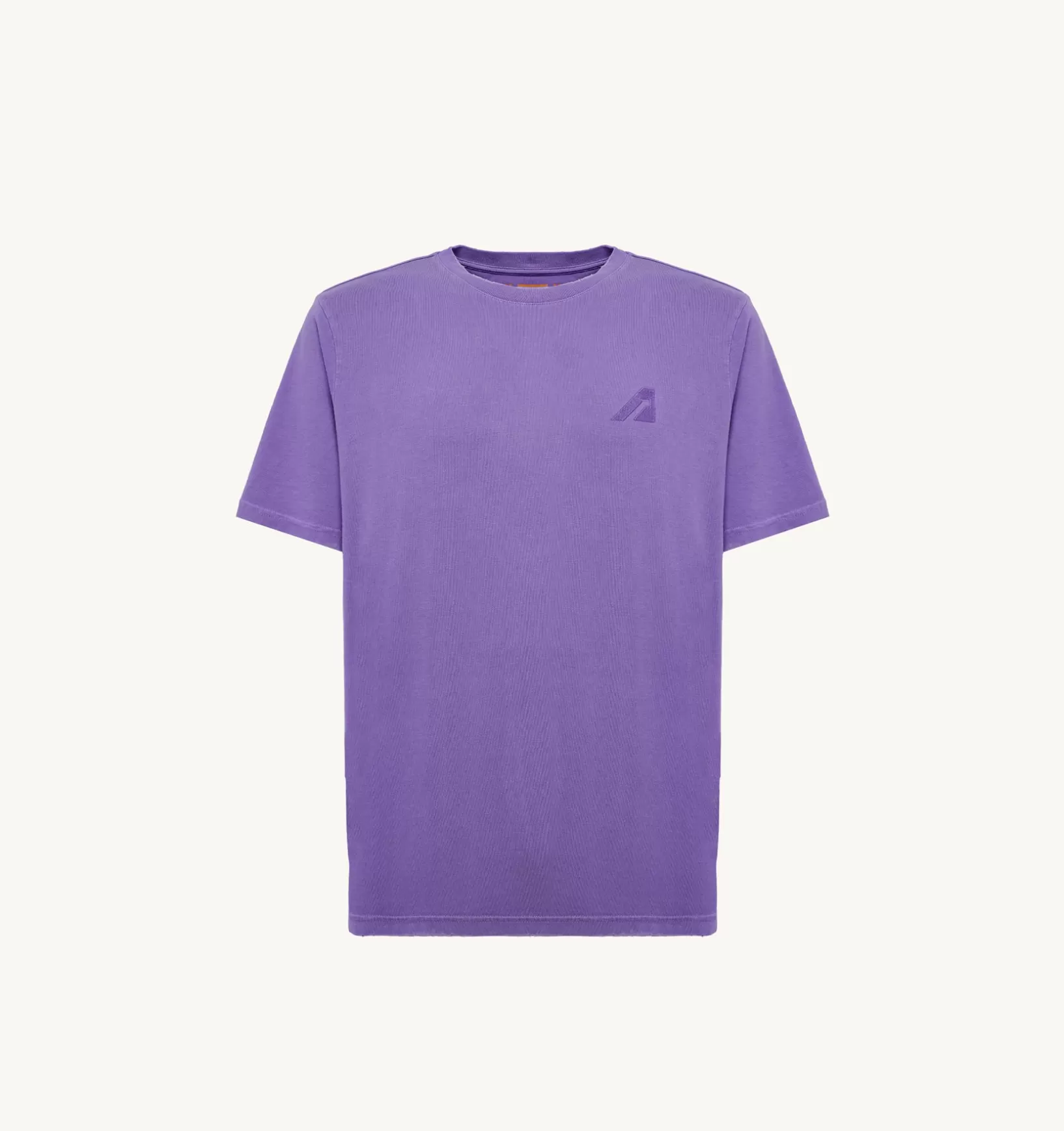 AUTRY T-Shirt Girocollo Supervintage Viola^Uomo Top